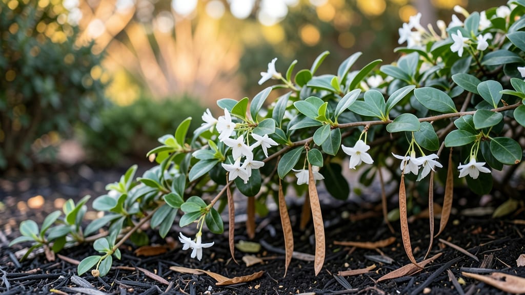 Star Jasmine Seed Pods: Cold-Stressed Blooms for Zero-Twist Harvesting