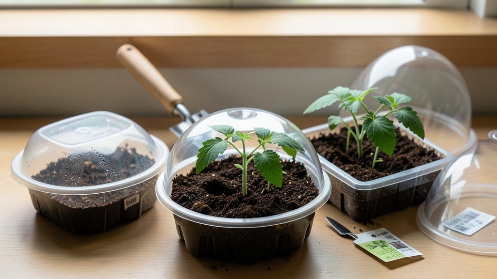 Lids for Seed Trays: Reusable Silicone Covers for Humidity Control