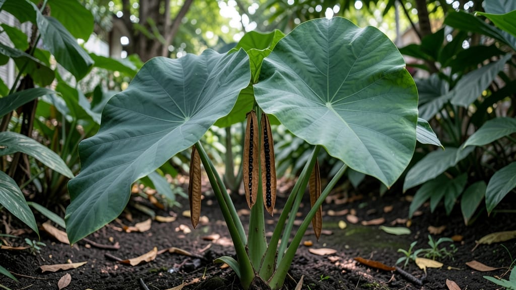 Elephant Ear Seed Pod Growing Guide: Cold-Stressed Viability Test Before Drying