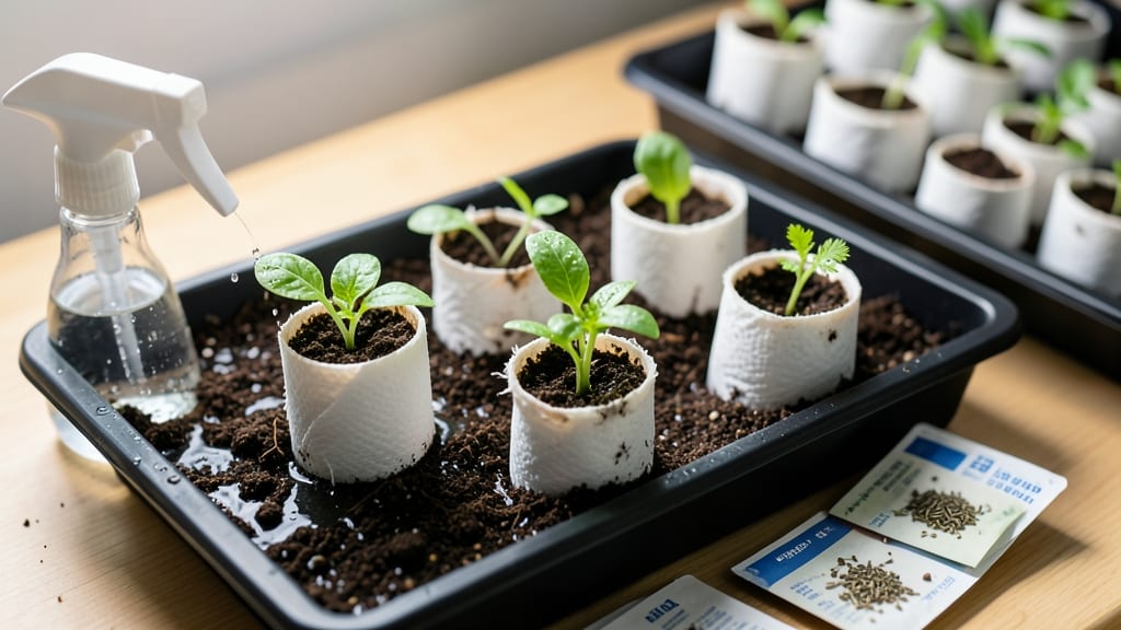 Toilet Paper Seed Starters: Foolproof Sprouting in Sunlit Windows