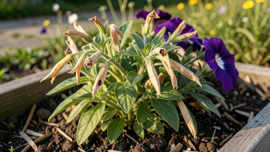 Petunia Seed Pods Image: Dried Pods That Reveal Germination Secrets