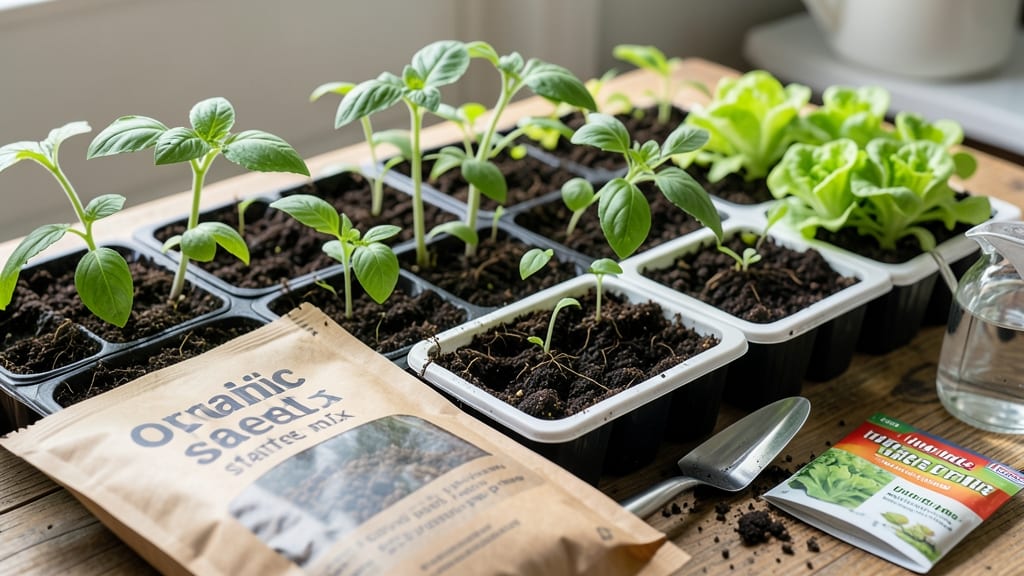 Organic Seed Starter Mix: Speed Germination With Nutrient-Rich Soil Blend