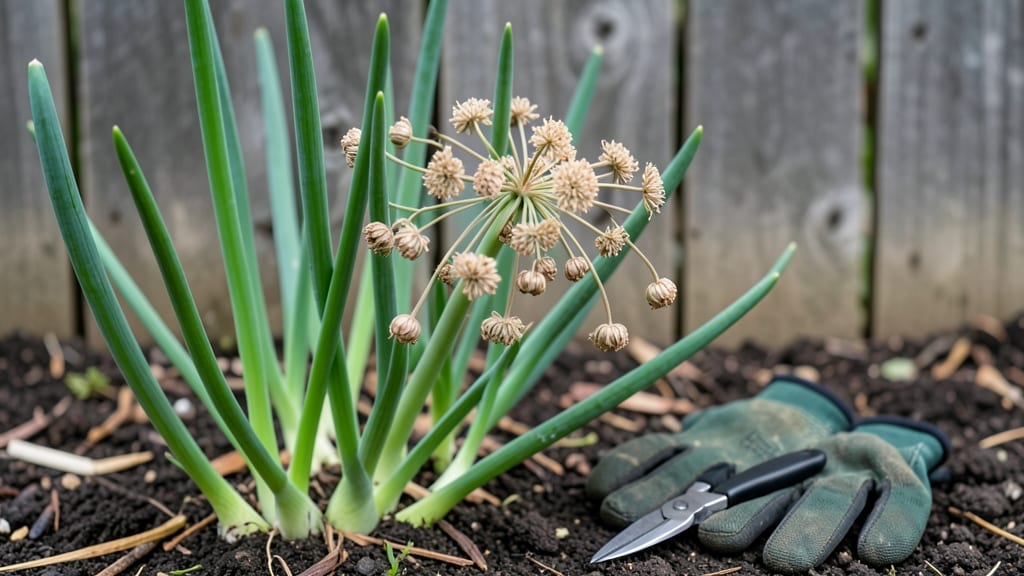 Green Onion Seed Pods: Twist-Free Harvesting for Viable Year-Round Saving