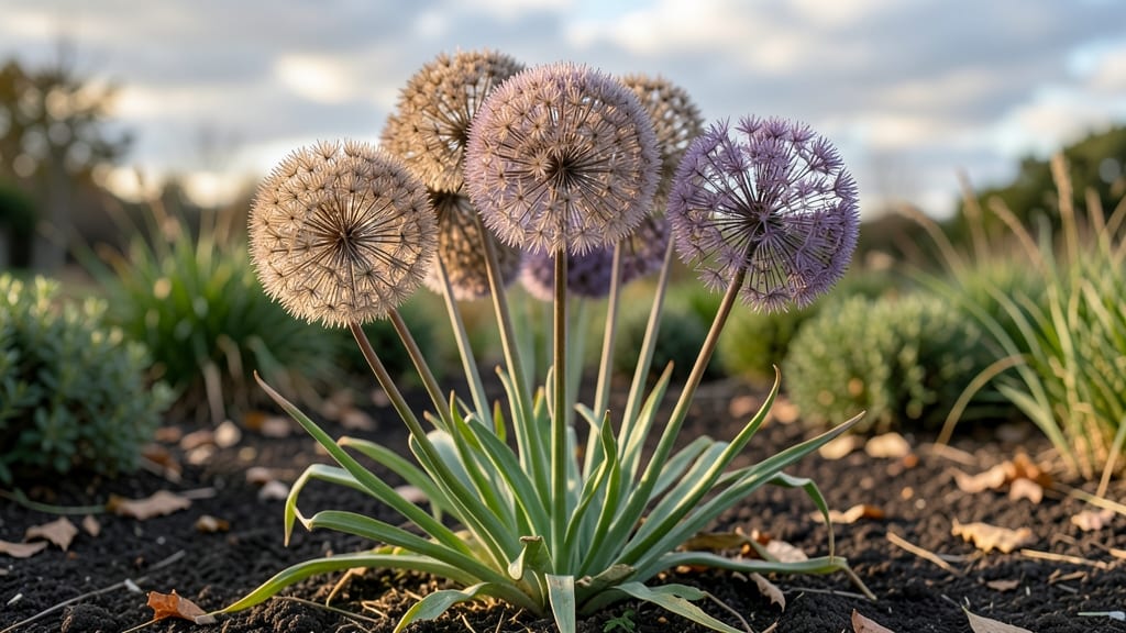 Allium Seed Heads: Cold-Stressed Bloom Blueprint for Next-Year’s Lawn