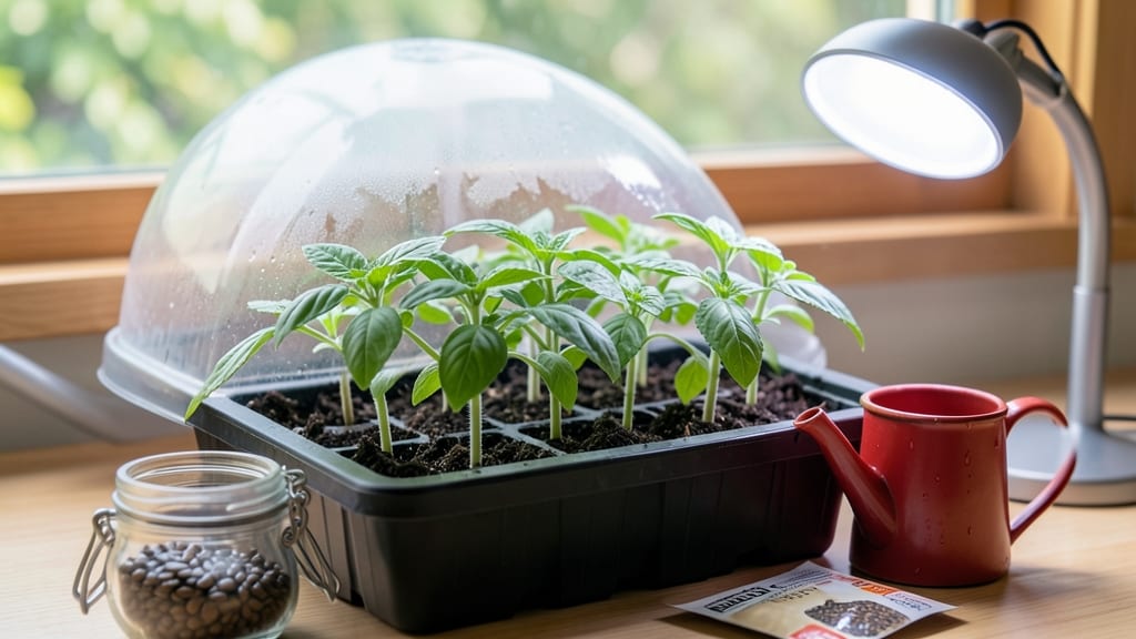Basil From Seed Indoors: Sunlit Window Growth in 30 Days