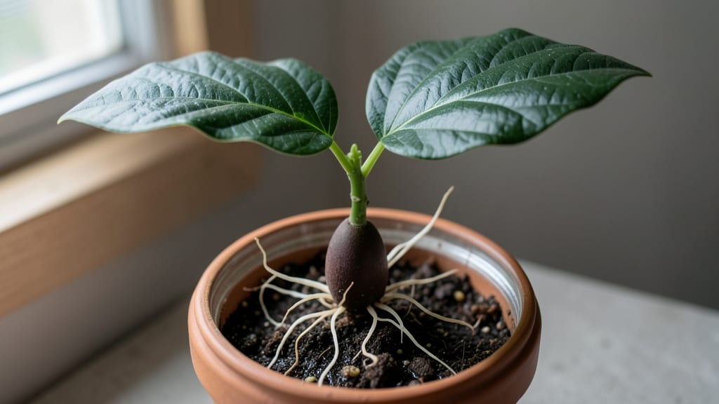 Avocado Seed Sprouting: Stress-Free Pods That Split Open Naturally