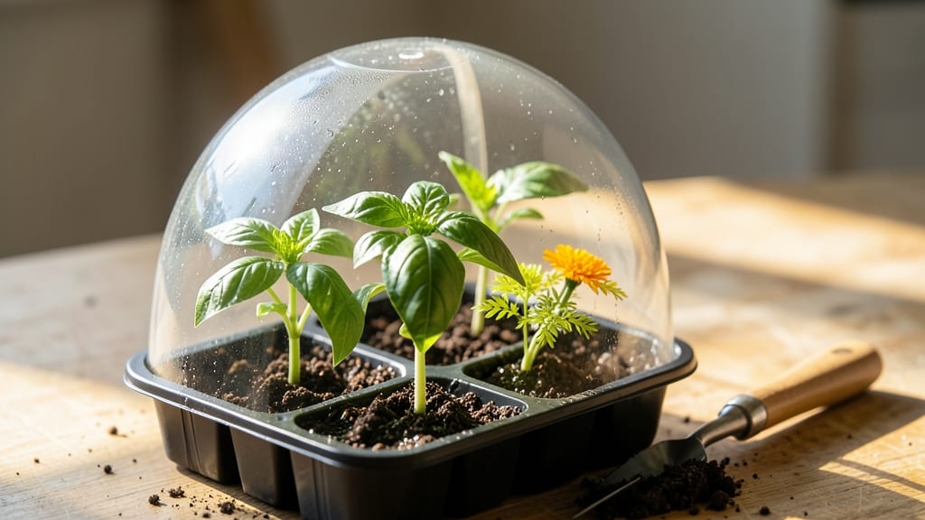 Small Seed Starting Greenhouse: Compact Space for Fast Germination Success