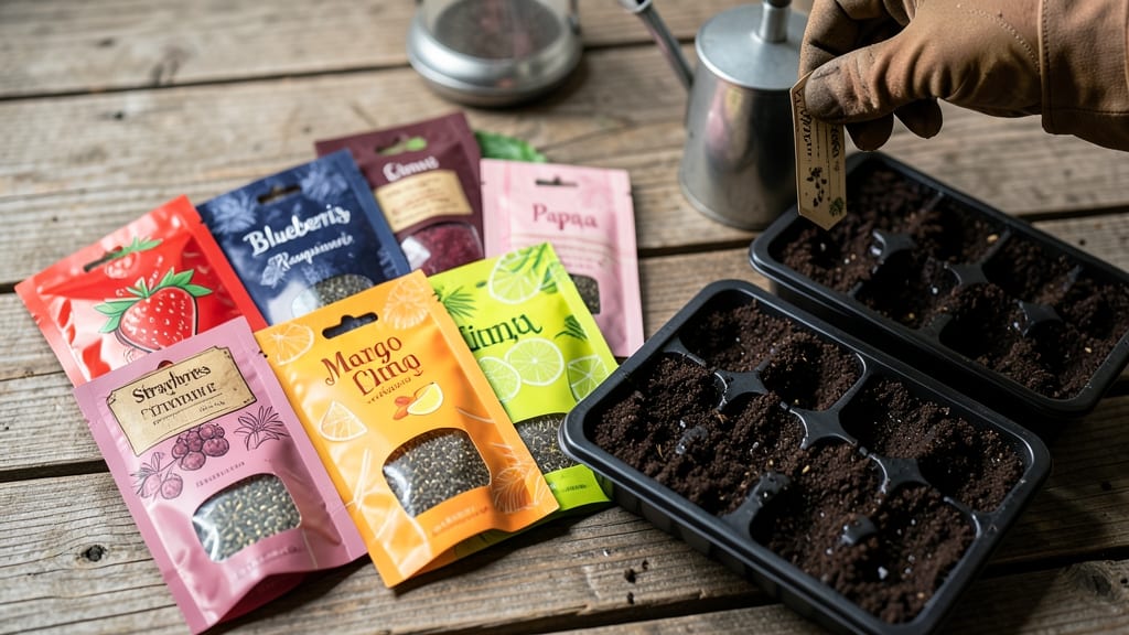 Fruit Seed Packets: Stress-Free Harvesting for Zero-Waste Gardening