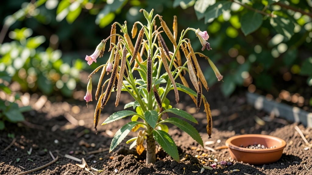 Dried Snapdragon Seed Pods: Twist-Free Harvesting for Viable Seeds