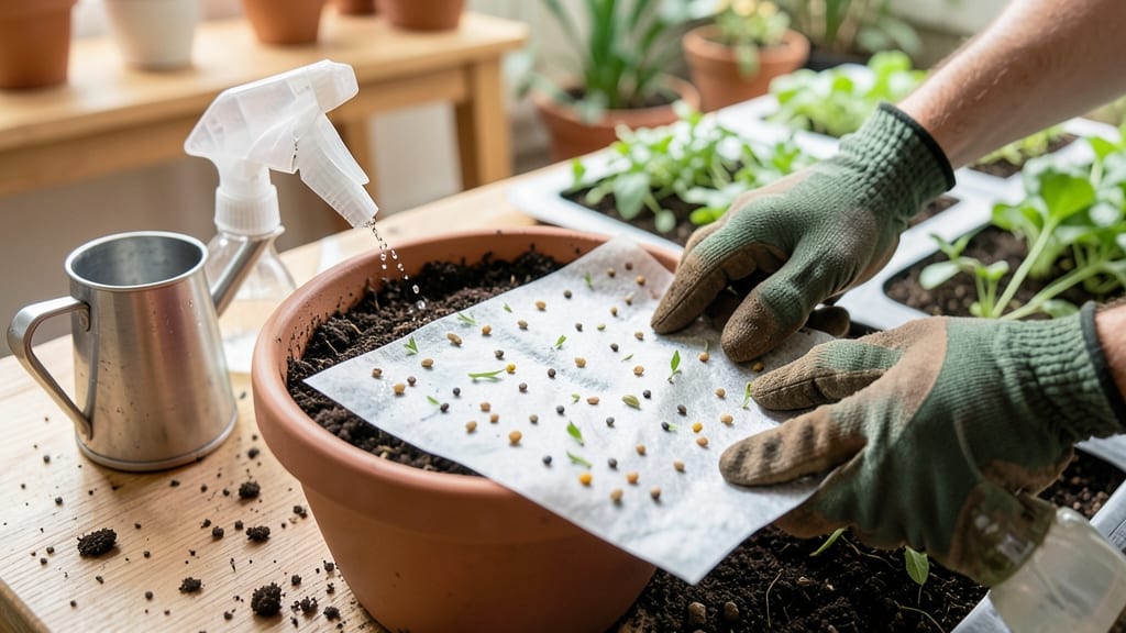Seed Sheet Garden: Cold-Stressed Blooms for Next Year’s Lawn Revival