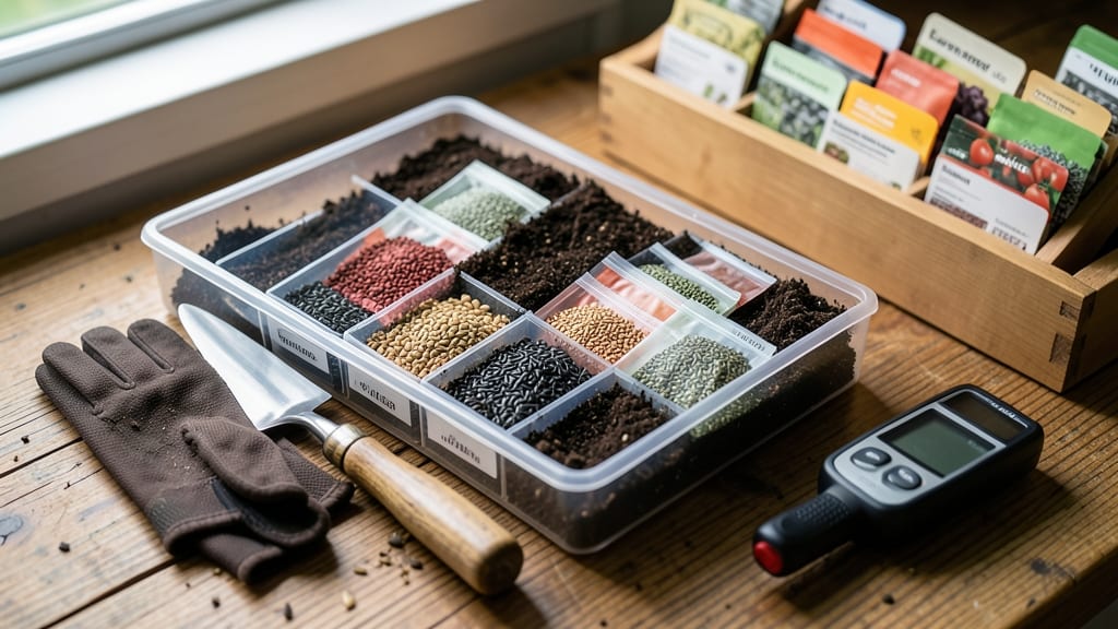 Vegetable Seed Vault Kit: Year-Round Storage for Viable, Ready-to-Grow Seeds
