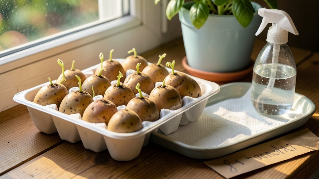 Pre-Sprouting Seed Potatoes: Chit-Grown Starts for Faster, Hardier Plants