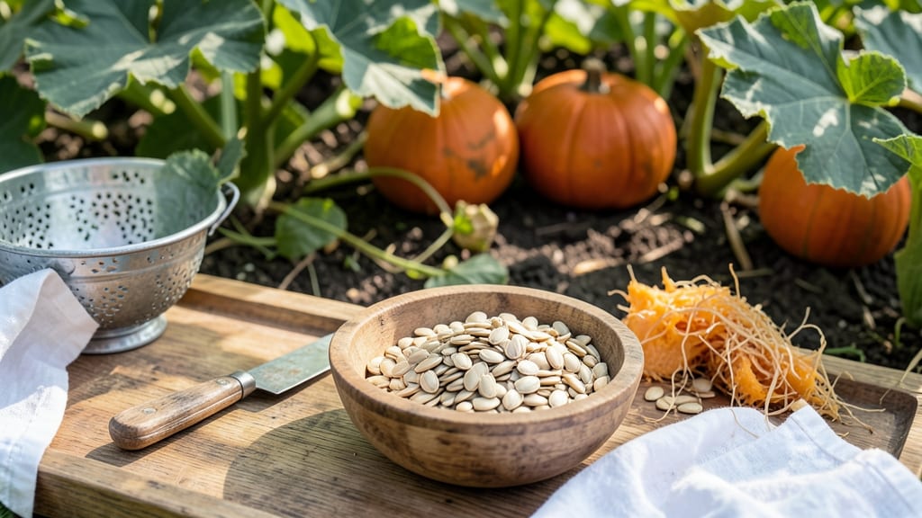 Pumpkin Seed Mix: Cold-Stressed Viability Test for Next Year’s Blooms