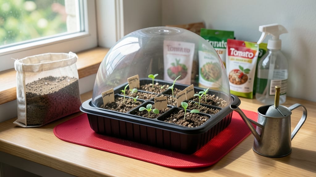 Burpee Seed Starting Trays: Maximized Root Space for Sturdy Seedlings