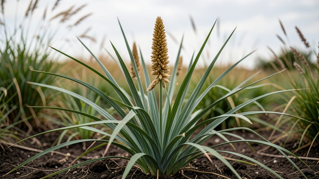 Grass With Spiky Seed Pods: Cold-Stressed Blooms for Year-Round Lawn Revival