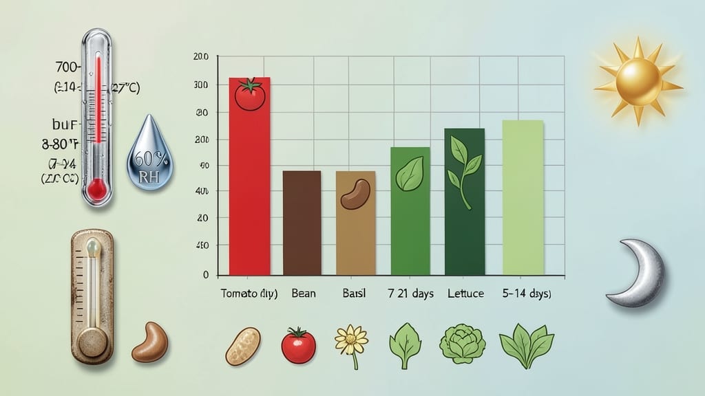 Seed Germination Chart: Science-Backed Days to Sprout for 50+ Plants