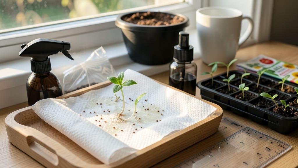 Paper Towel Seed Starting: Fast Germination Without the Mess