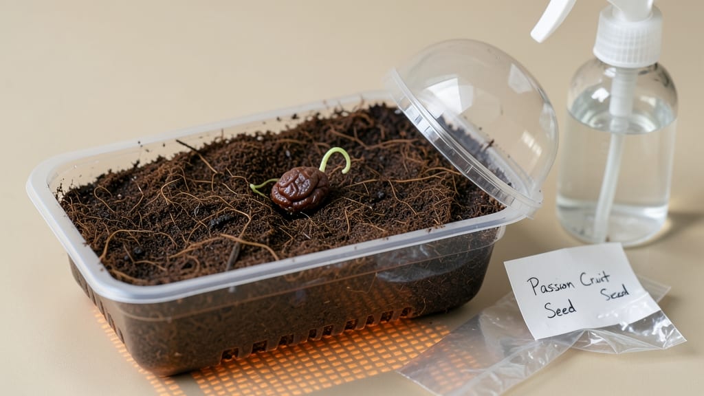 Passion Fruit Seed Germination: Moisture-Controlled Sprouting in 30 Days