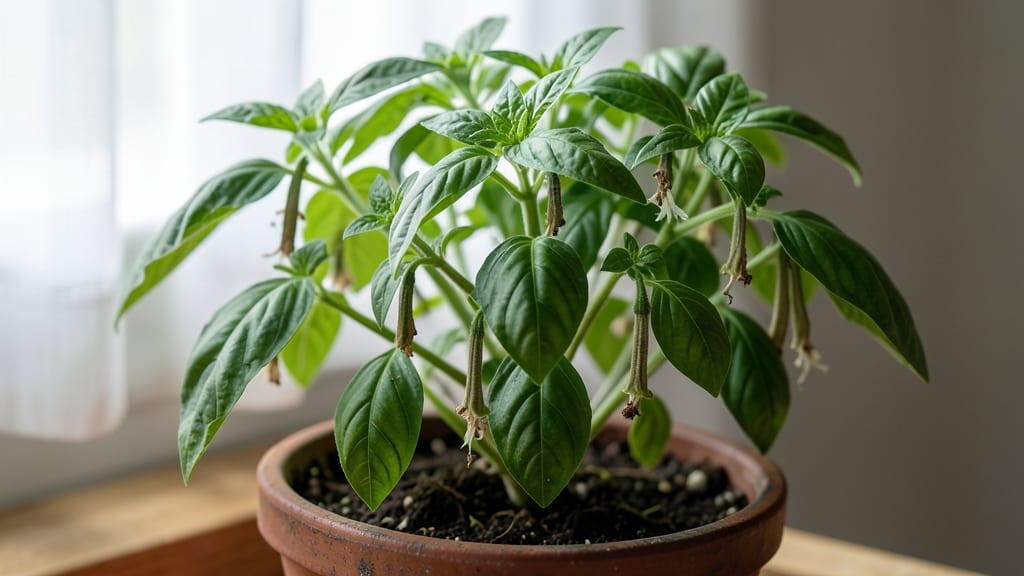 Basil Seed Pods: Cold-Stressed Viability for Next Year’s Blooms